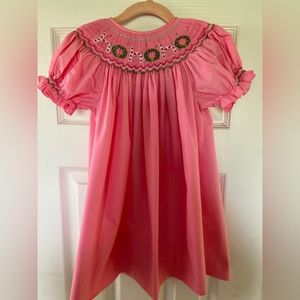 Rosalina collection pink hohoho dress 2T